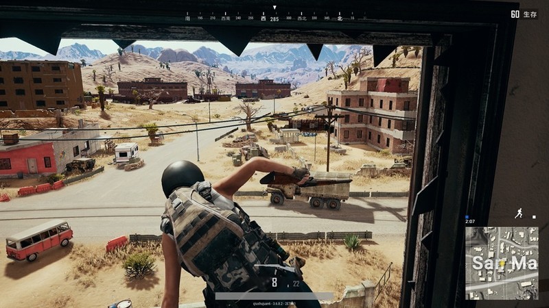 2018让教练带你吃鸡—血手幽灵双文明用语侠吃鸡教练J95体验