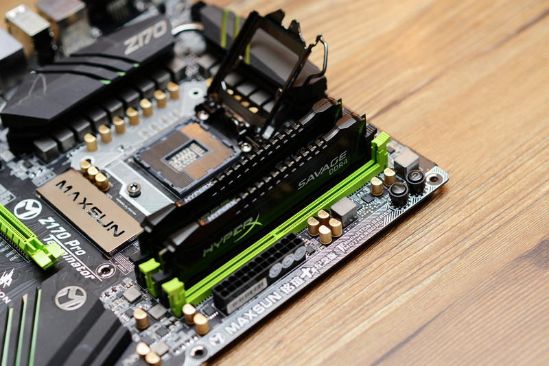 如愿以偿，金士顿DDR4对条、铭瑄Z170和金河田超越II攒机