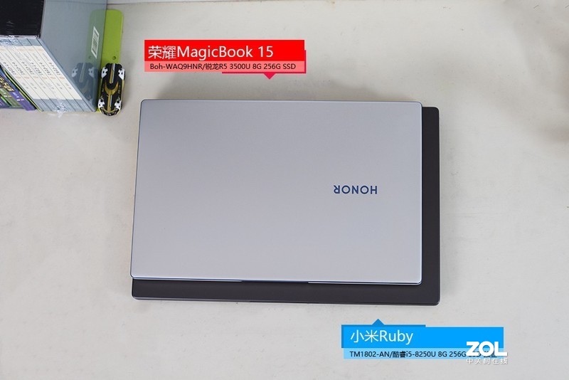 荣耀 MagicBook15锐龙版 小米 Ruby笔记本深入对比