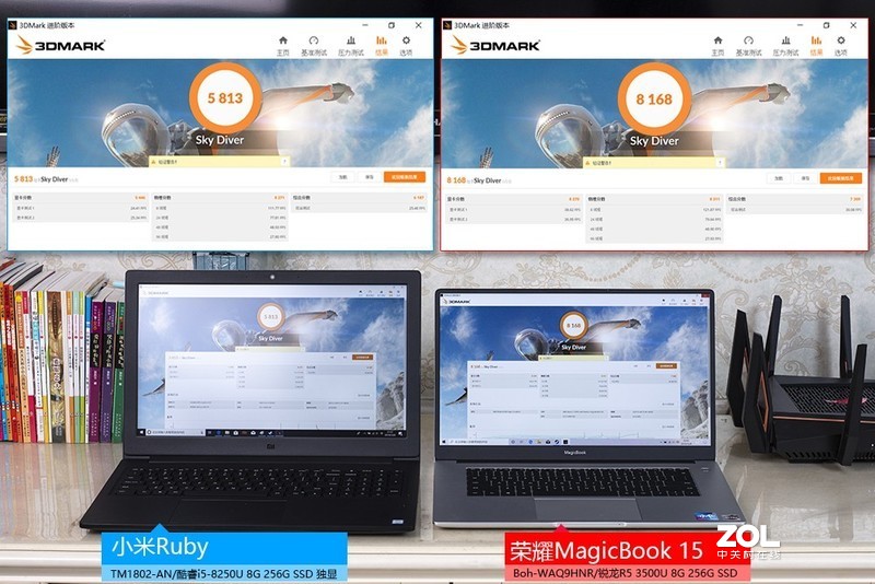 荣耀 MagicBook15锐龙版 小米 Ruby笔记本深入对比