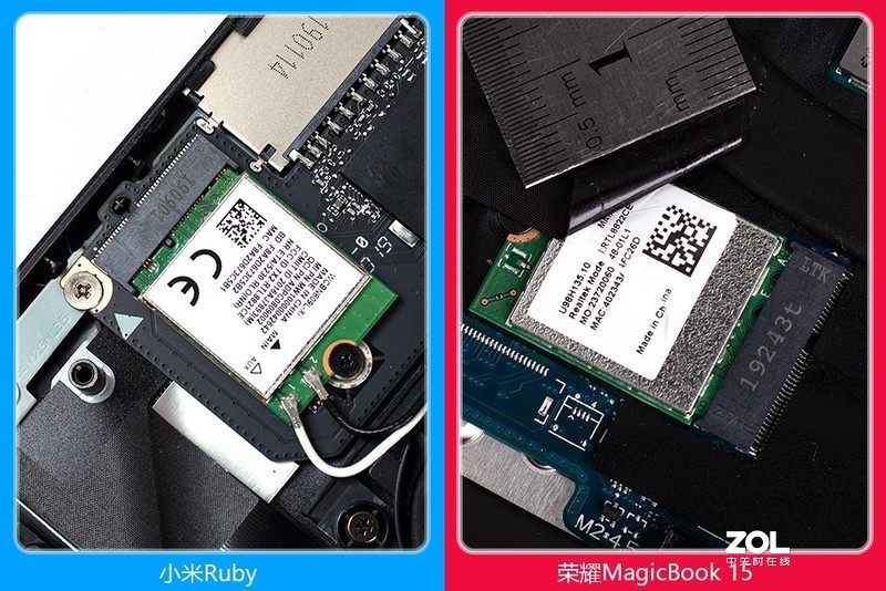 荣耀 MagicBook15锐龙版 小米 Ruby笔记本深入对比