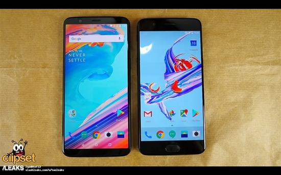 妹子上手一加5T全面屏真机，对比前作一加5