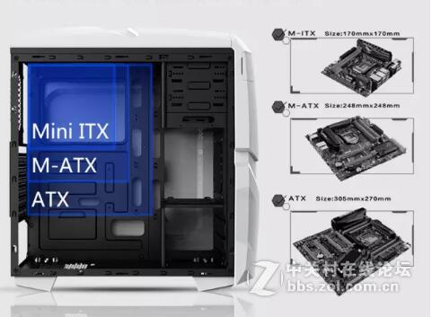 暗夜猎手2 中塔游戏电脑机箱！