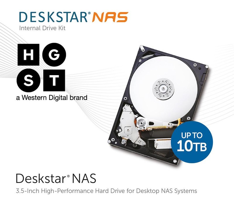 #超大容量 自由存储＃HGST Deskstar NAS 10TB 硬盘开箱及性能测试
