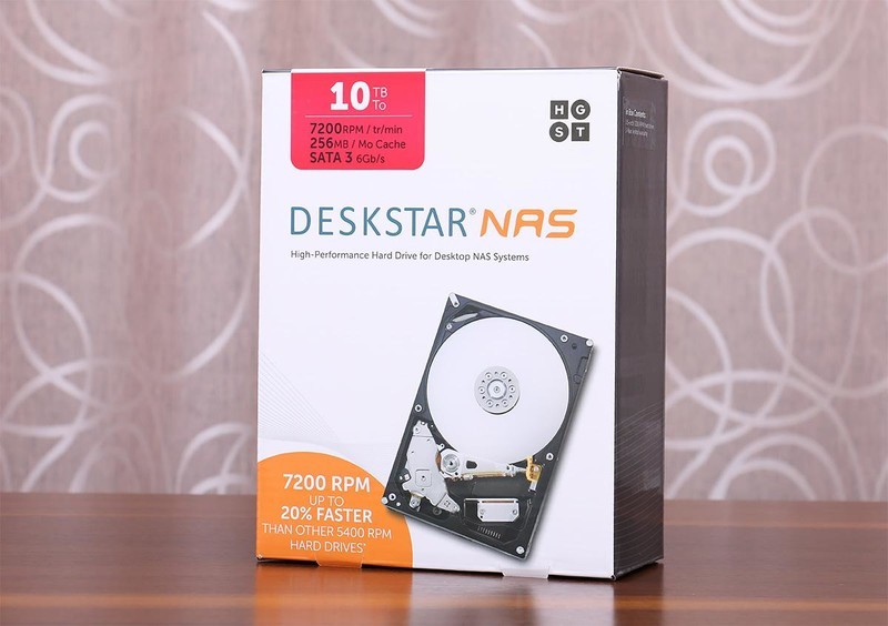 #超大容量 自由存储＃HGST Deskstar NAS 10TB 硬盘开箱及性能测试