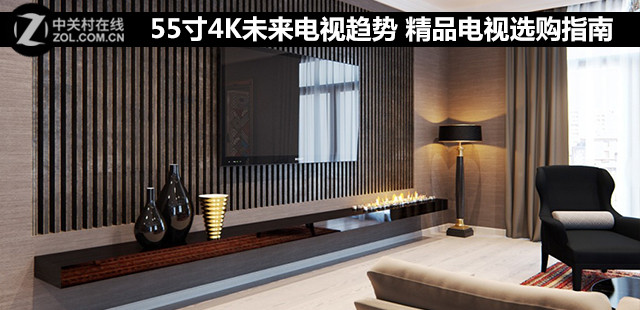 55寸4K未来电视趋势!
