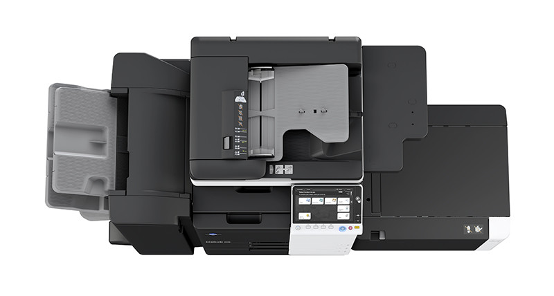 柯尼卡美能达558黑白多功能一体机 A3激光打印机彩页-科颐办公