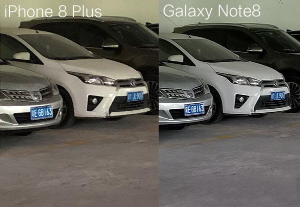 星空体育平台Note8、iPhone 8 Plus拍照对比：谁能称王？