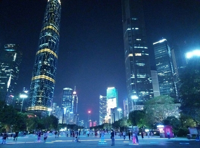 【冷色调广州之夜】