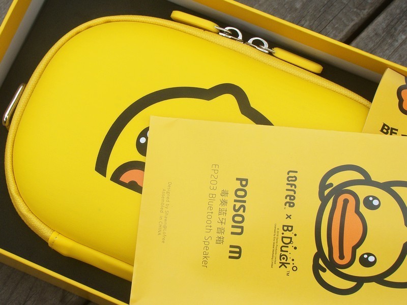 萌物 LOFREE洛斐毒奏蓝牙音箱小黄鸭限量版