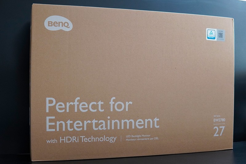 支持自动调光，明基影音娱乐显示器EW2780让显示更加智慧养眼