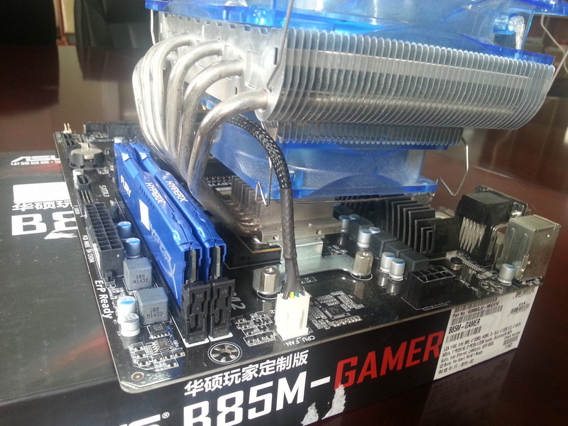 游戏悍将电源APU平台装机实测！ 游戏悍将与航嘉的碰撞！