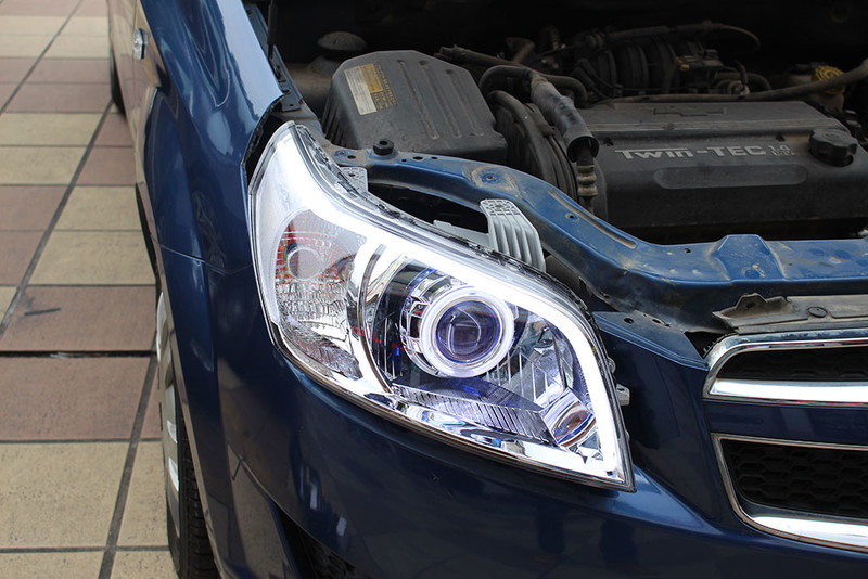 雪佛兰新乐风大灯改装 噢啦啦 满意度飙升啊