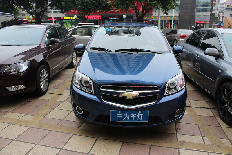 雪佛兰新乐风大灯改装 噢啦啦 满意度飙升啊