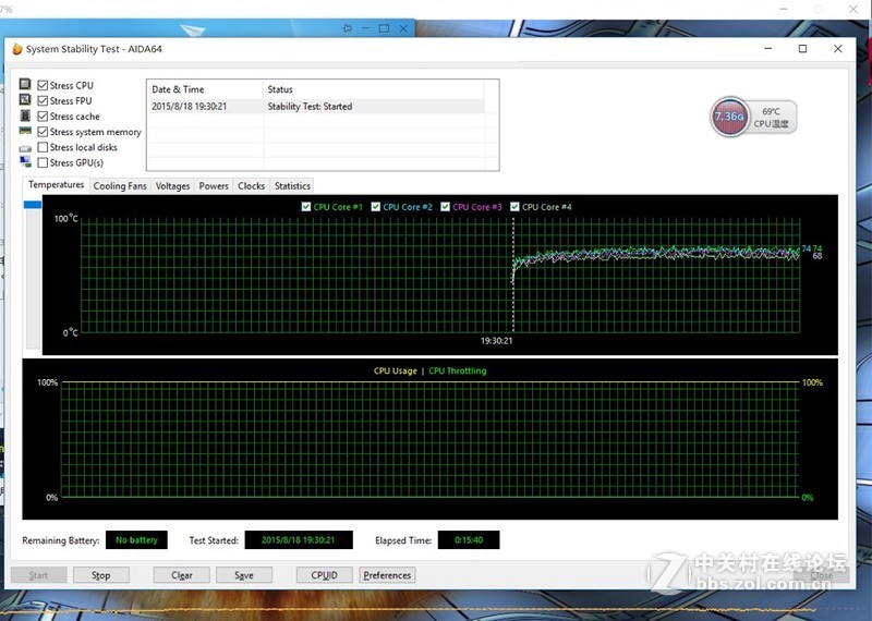 【ge60散热改造】GE60终极水冷改造+furmark、aida64温度测试