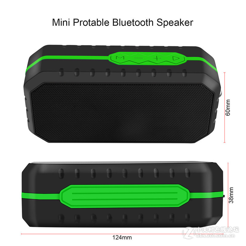 D3防水蓝牙音箱，防水，防尘，防摔