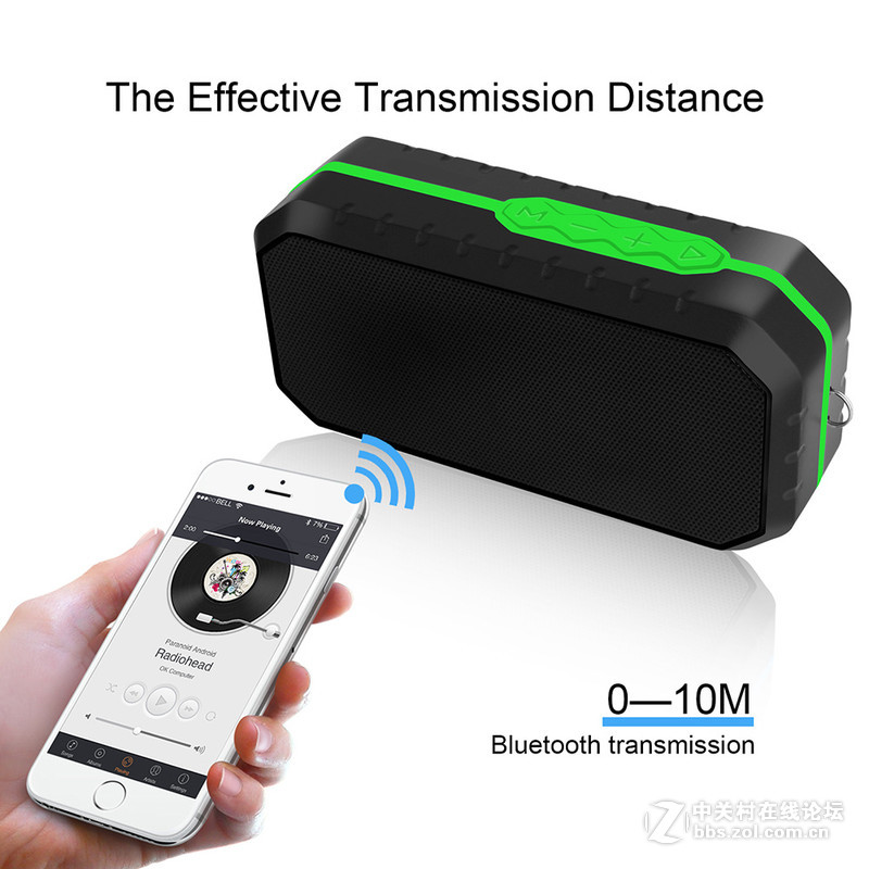 D3防水蓝牙音箱，防水，防尘，防摔