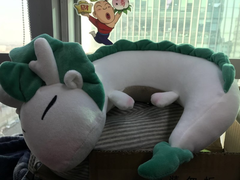 超喜欢的U型枕 大圣归来小白龙