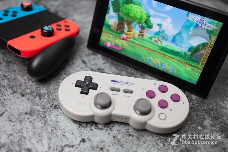 Switch手柄再进化！8BitDo八位堂 SN30 Pro-G Classic Edition 游戏手柄评测