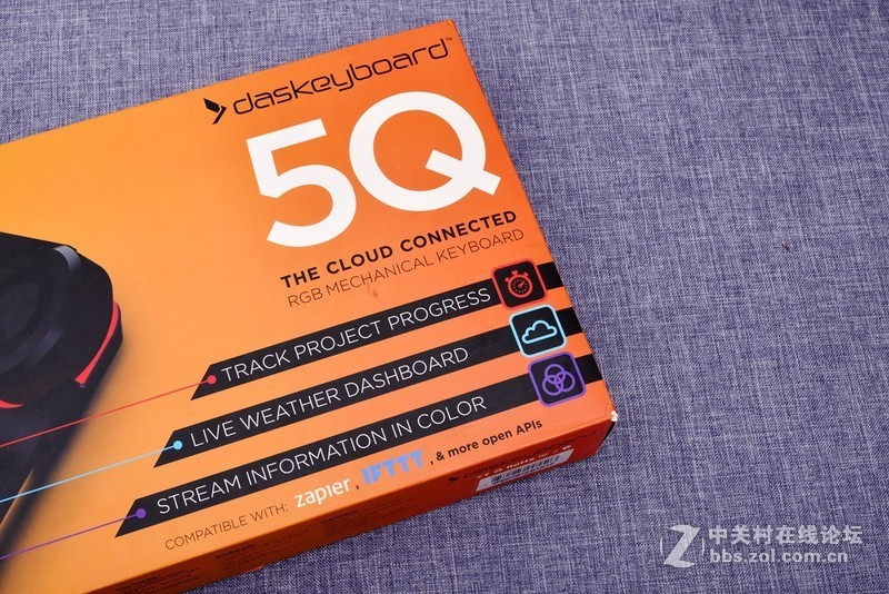 开放API加云应用，入手亿次寿命daskeyboard 达仕 Q5机械键盘