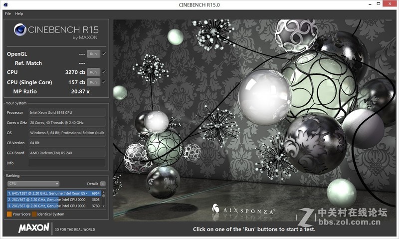 CPU升级之Xeon Gold 6148搭建新平台，附性能简测