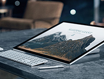 #每日话题# 可推倒的Surface Studio一体机惊艳登场