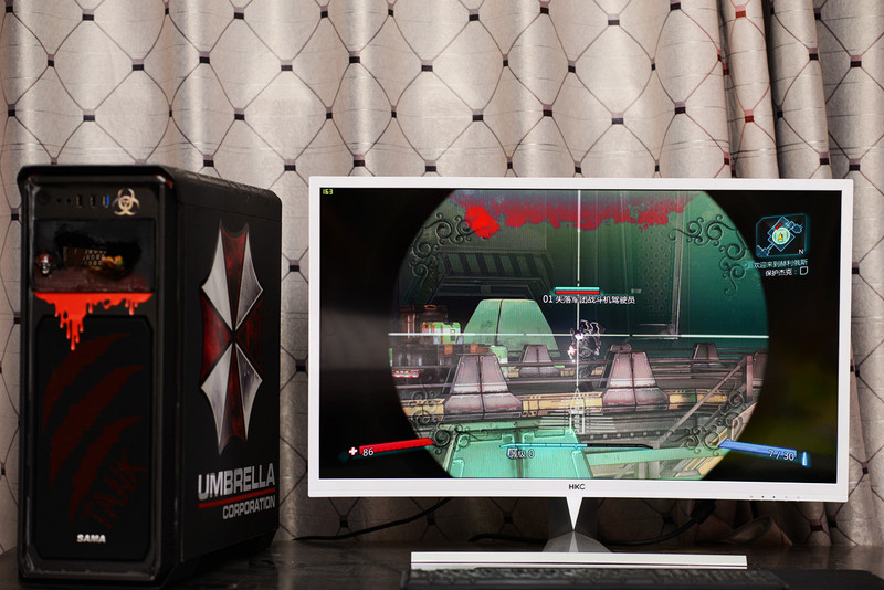 再秀下拉风的坦克水冷MOD，玩游戏超爽啊！