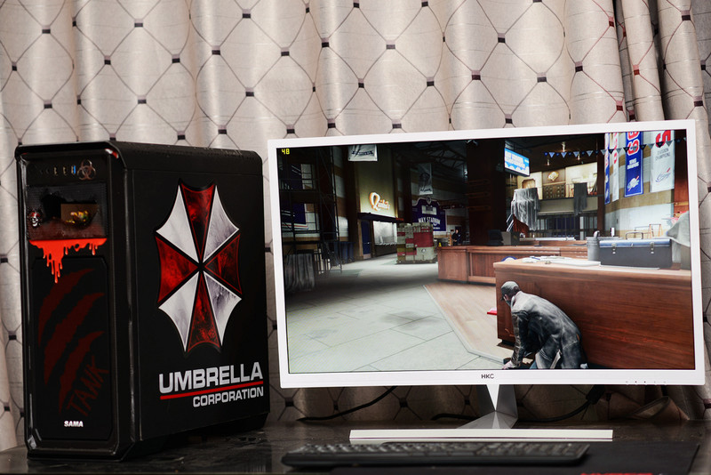 再秀下拉风的坦克水冷MOD，玩游戏超爽啊！