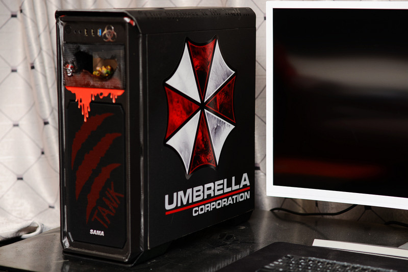 再秀下拉风的坦克水冷MOD，玩游戏超爽啊！