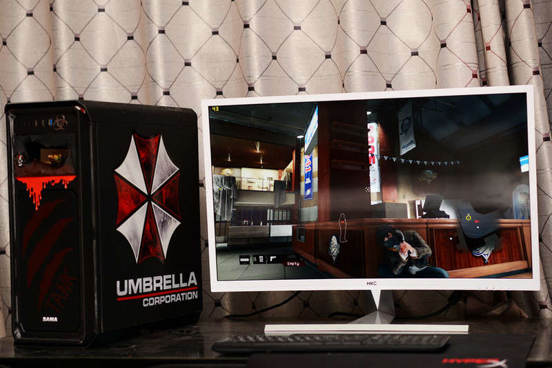 再秀下拉风的坦克水冷MOD，玩游戏超爽啊！