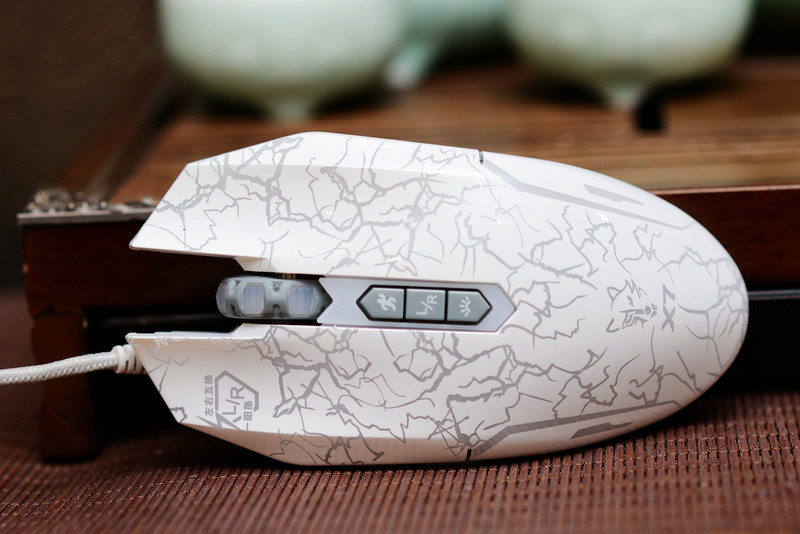 #外设#LOL专业电竞级鼠标，左右键可互换的狼印X7