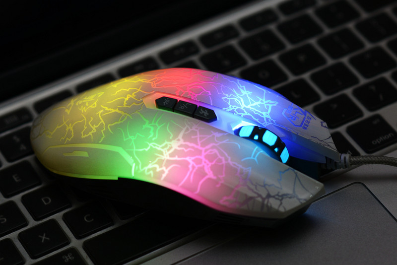 #外设#LOL专业电竞级鼠标，左右键可互换的狼印X7