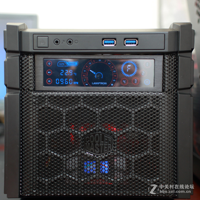Lamptron CM430双色限量版+HAF 915F改外置水冷 SHOW