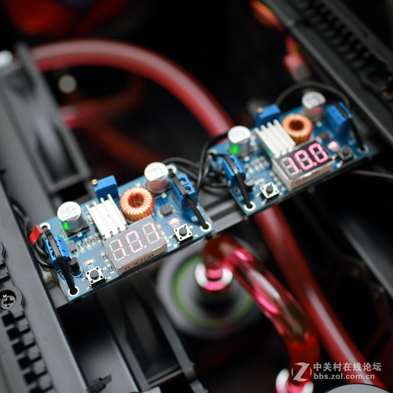 Lamptron CM430双色限量版+HAF 915F改外置水冷 SHOW