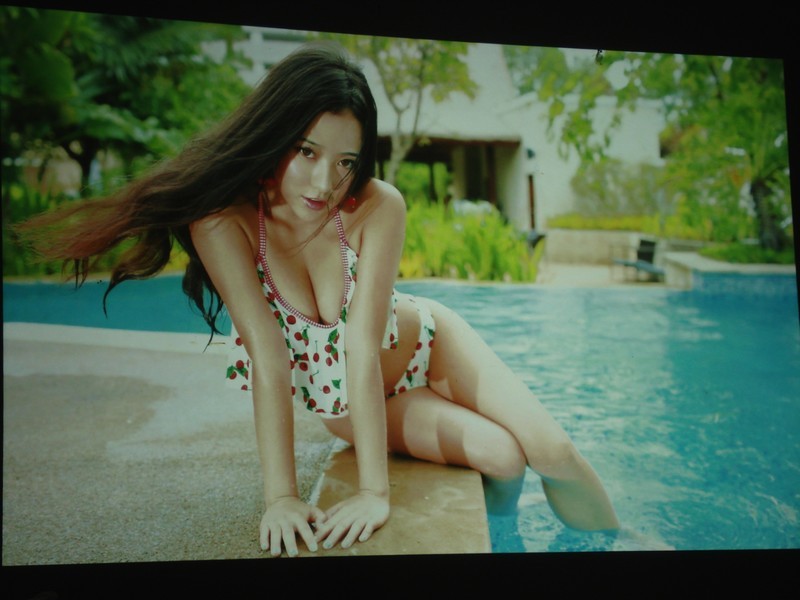 家用NEC NP-CD3100H投影机的实际图像测评效果图展示