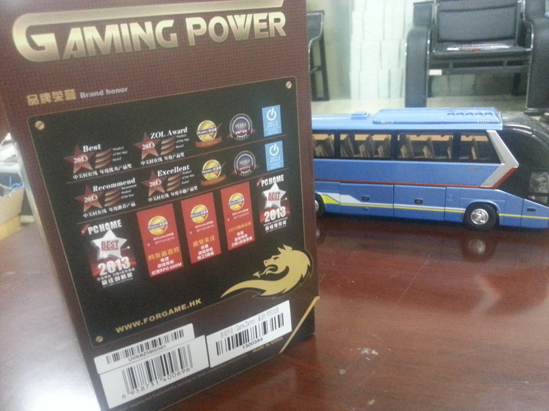 #游戏悍将霸道6 R550镀金非模组试用#  开箱外观图赏！