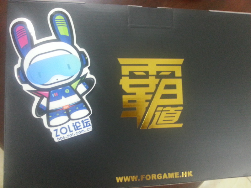 #游戏悍将霸道6 R550镀金非模组试用#  开箱外观图赏！