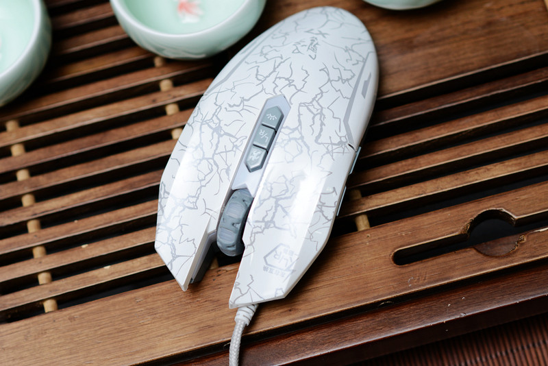 #外设#LOL专业电竞级鼠标，左右键可互换的狼印X7