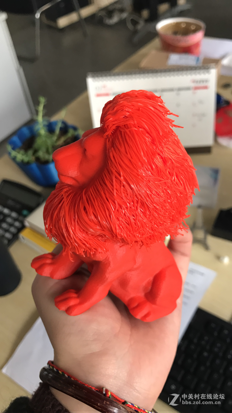 论发型的重要性——3D打印狮子王