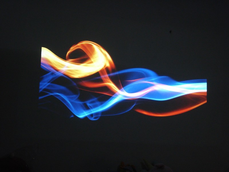 家用NEC NP-CD3100H投影机的实际图像测评效果图展示