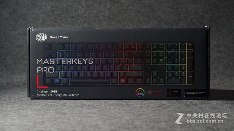 高性价比的原厂RGB键盘——酷冷MK Pro L RGB108体验