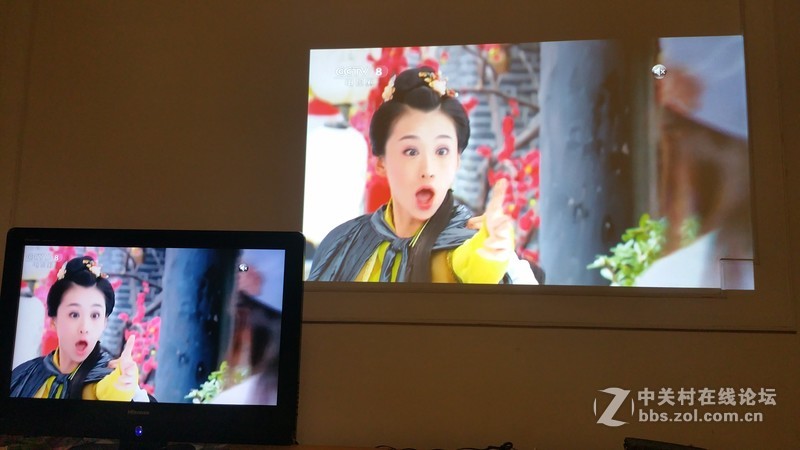 足球模式效果渲染真实——明基TH683现场感受