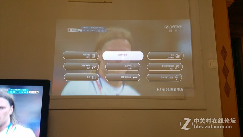 足球模式效果渲染真实——明基TH683现场感受