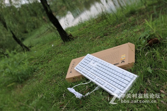 #雷柏机械键盘V510#蓝色妖姬