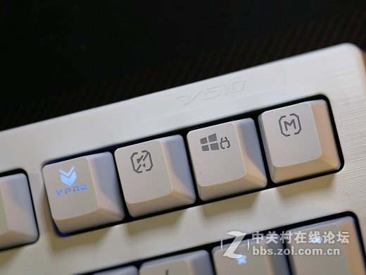 #雷柏机械键盘V510#蓝色妖姬