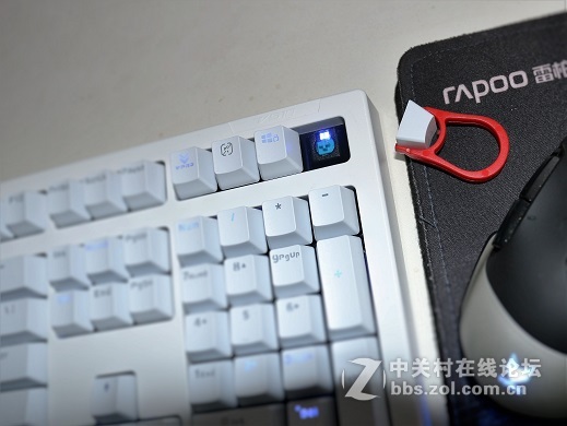 #雷柏机械键盘V510#蓝色妖姬