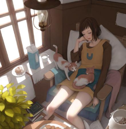 二次元，Ps 手绘