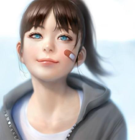 二次元，Ps 手绘