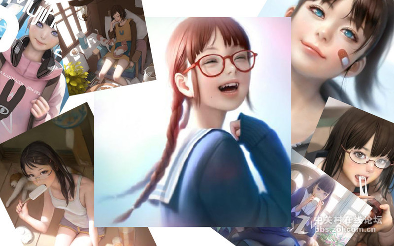 二次元，Ps 手绘