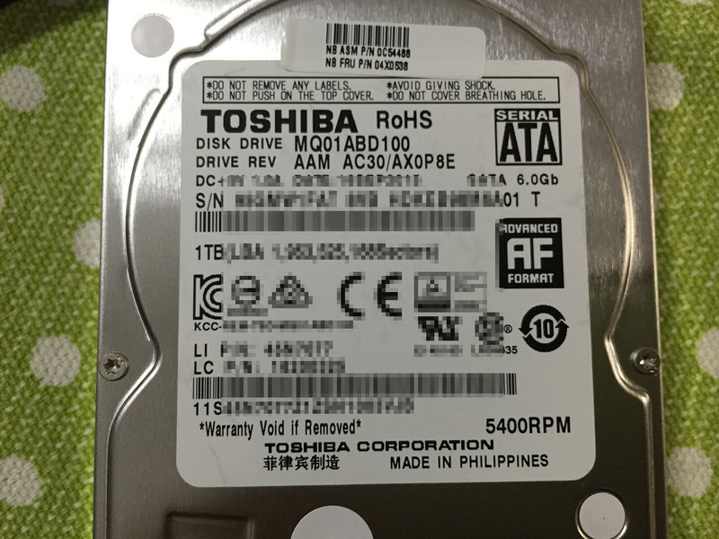 联想 thinkpad t450s 加装固态硬盘及内存图解